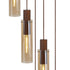 Brooks Slim Round Pendant 5 Light